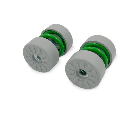 Антивибрационные опоры RF-MMH53-40 (2 шт, до 40 кг, зеленые), фото , изображение 3