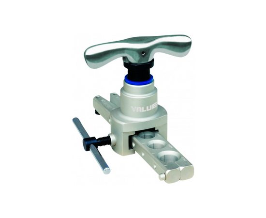 Набор инструментов Value VTB-5B-II (коллектор для R22,R134A,R404A,R407C; шланги; вальцовка с дюймовой и метрической плашкой; 2 трубореза; риммер), фото , изображение 4