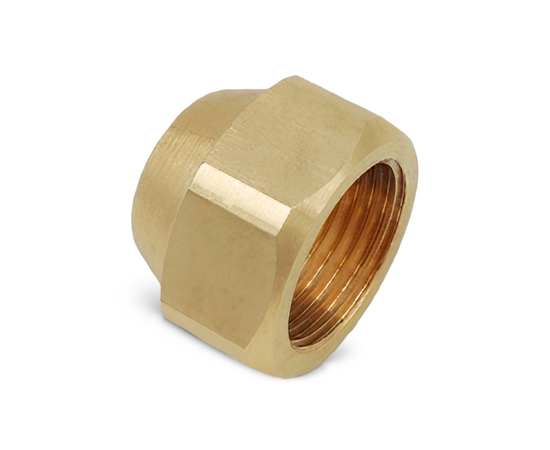 Гайка для трубы 1/2'', латунь, фото , изображение 3