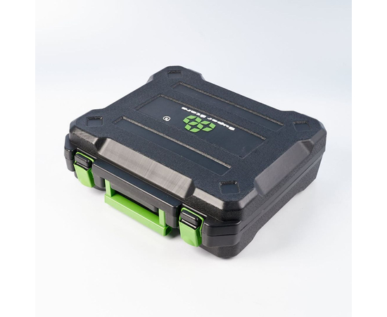 Манометрическая станция Super Stars ST-B280(R22/32/134/410, 2-х вентильный; шланги 1.5м, 55 Bar-1/4"SAE, 2 адаптера R410xR22 манометры 80мм, в кейсе), фото , изображение 4