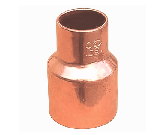 Муфта переходная 1" x 3/4" медная, фото 