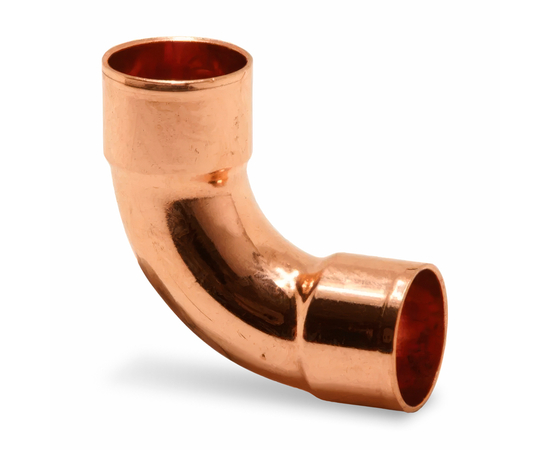 Отвод 90° медный 1_1/8" двухраструбный, фото 