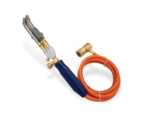 Горелка MAPP BAVIS-WT-10 со шлангом (два сопла, пьезоподжиг, регулировка), фото 