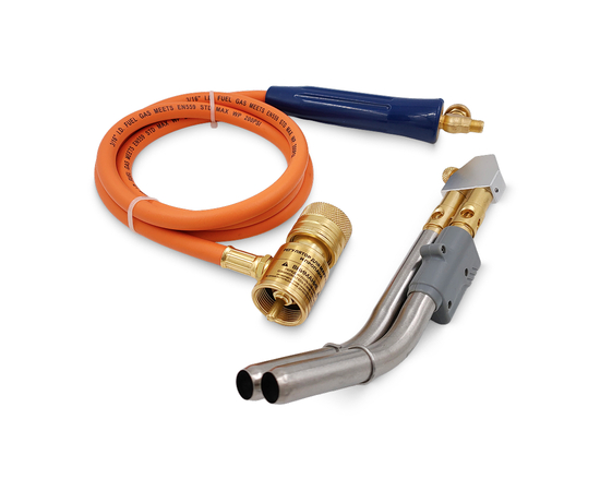 Горелка MAPP BAVIS-WT-10 со шлангом (два сопла, пьезоподжиг, регулировка), фото , изображение 4