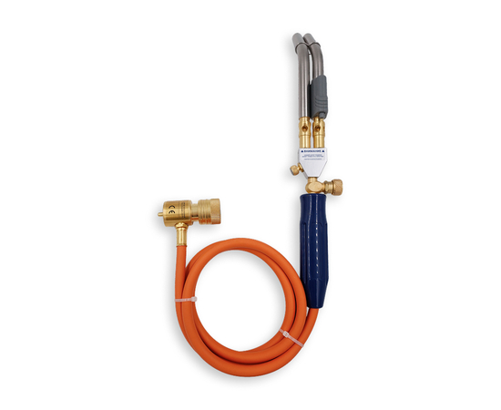 Горелка MAPP BAVIS-WT-10 со шлангом (два сопла, пьезоподжиг, регулировка), фото , изображение 6