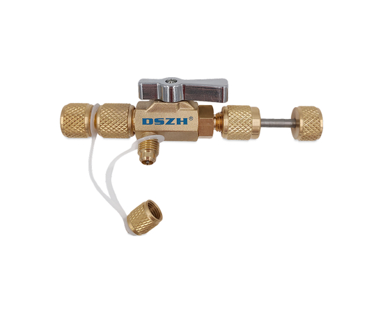Вентиль для замены золотников под давлением DSZH WK-VA1 гайка 1/4"(R22), штуцер 5/16" SAE, фото , изображение 3