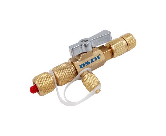 Вентиль для замены золотников под давлением DSZH WK-VA1 гайка 1/4"(R22), штуцер 5/16" SAE, фото 