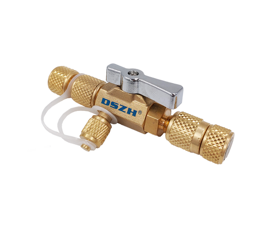 Вентиль для замены золотников под давлением DSZH WK-VA1 гайка 1/4"(R22), штуцер 5/16" SAE, фото , изображение 2