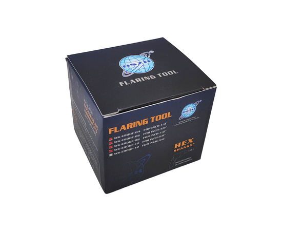 DSZH WK-E900F - 1/4", 3/8", 1/2", 5/8" набор насадок для развальцовки трубы, фото , изображение 4