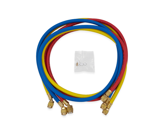 Заправочные шланги HONGSEN HS-360-410, 3шт по 1.5м, 1/4"-5/16" SAE, до 55 Bar, фото , изображение 2