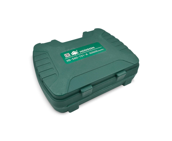 Манометрическая станция HONGSEN HS-S60-101-A (R22/134/404/407; 2-х вент; шланги 1.5м-1/4"SAE до 41 Bar; отвертка; манометры 80мм, кейс), фото , изображение 14