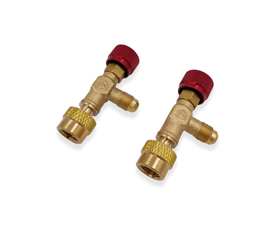 Цифровая манометрическая 2х вентильная станция HONGSEN HS-DVS60-101A (3 шланга 1.5м-1/4"SAE до 55Bar; 2 вентиля с нажимом на ниппель гайка 5/16", штуцер 1/4" SAE), фото , изображение 12