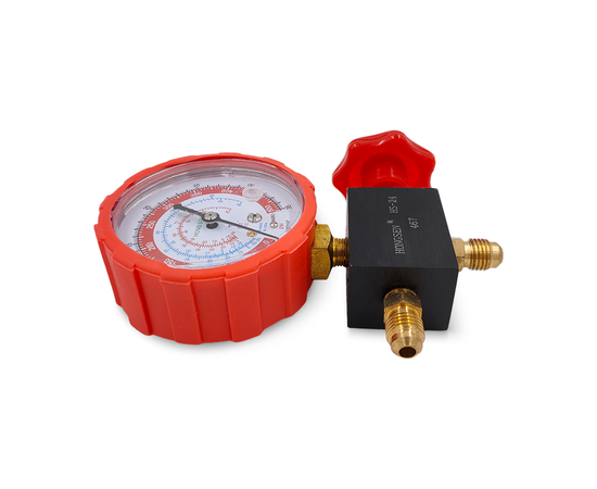 Манометрический коллектор HONGSEN HS-467AH (R12/22/134/404), фото , изображение 4