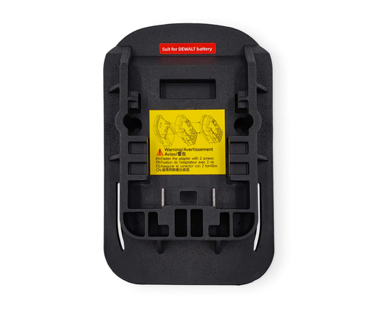 Адаптер WIPCOOL BA-5 для моек С10В / С10ВW под Li-ion батареи DEWALT 4.0Ah 18V, фото , изображение 2
