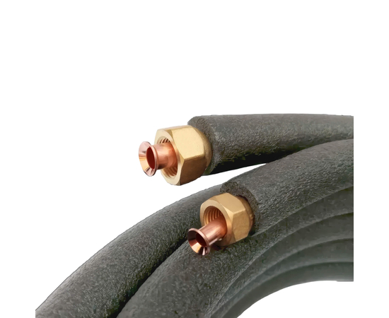 Готовый комплект для монтажа кондиционера 1/4" и 1/2" - 6 метров, трасса сплит-системы, фото , изображение 4