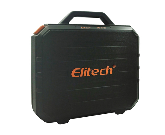 Цифровой манометрический 4х вентильный коллектор Elitech MS-870S-01 (2 датчика IPT-01S, 3 шланга с вентилями 1.5м 1/4"SAE, 1 шланг 1,5м 3/8"SAE, 2 адаптера, сервисный вентиль, кейс), фото , изображение 11