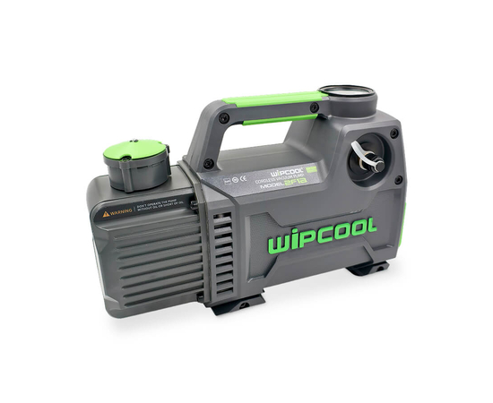 Аккумуляторный вакуумный насос WIPCOOL 2F1B (без АКБ) 2ст; 71л/мин; 2 Па; 6,5 кг, фото 