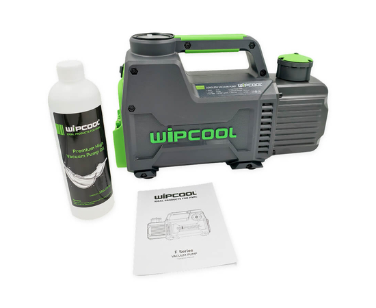 Аккумуляторный вакуумный насос WIPCOOL 2F1B (без АКБ) 2ст; 71л/мин; 2 Па; 6,5 кг, фото , изображение 8
