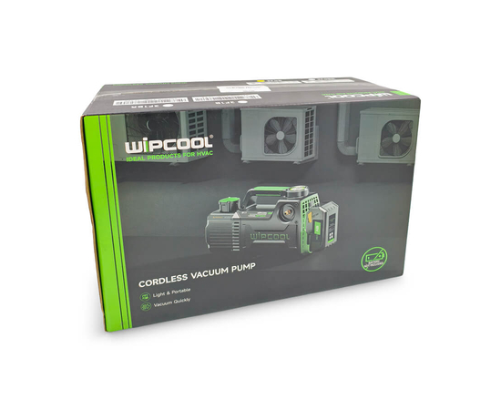 Аккумуляторный вакуумный насос WIPCOOL 2F1B (без АКБ) 2ст; 71л/мин; 2 Па; 6,5 кг, фото , изображение 9