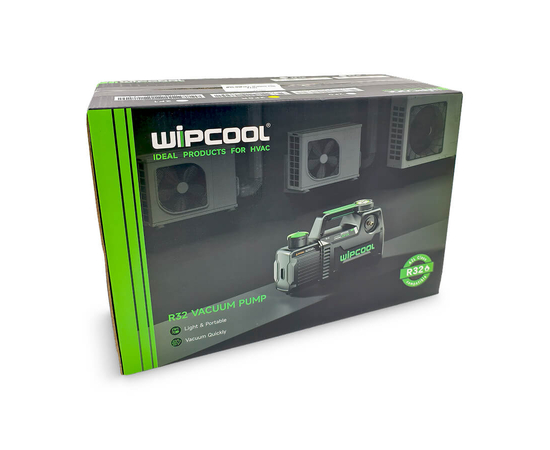 Вакуумный насос WIPCOOL (R32) 2F0R (2ст., 42 л/мин, 2 Па; 4.2 кг), фото , изображение 10