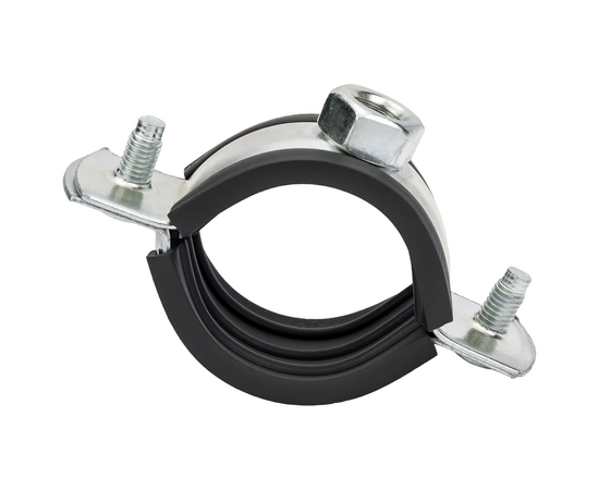 Хомут трубный 1/8" (8-11мм), гайка М8, фото 