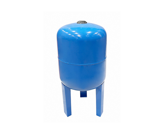 Гидроаккумулятор верт. VALFEX .AV  50л. СИНИЙ с высокими ножками (VF.AV.0050), фото 