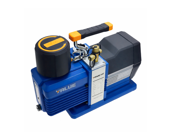 Вакуумный насос Value VRP-15D (2 ст., 425 л/мин, соленоидный вентиль), фото 
