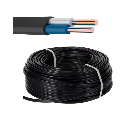 Кабель ВВГнг-LS 2х1.5 ТУ, бухта 20м, фото 