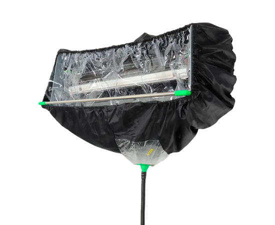 Сервисный чехол WIPCOOL CSC-1 для чистки настенных сплит-систем, 28 х 28 х 70-100см (регулируемая), шланг 5м, фото 