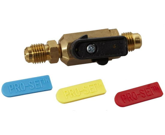 Набор шаровых вентилей CPS BVM3 (3 шт; M1/4" SAE), фото 