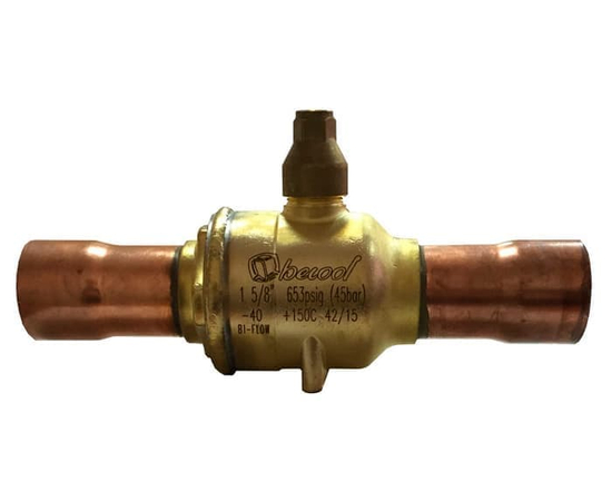 Вентиль шаровый 1_5/8" Becool BC-BV-158 (под пайку), фото 