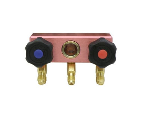 Манометрический коллектор CPS MV11 (2 вентильный, без шлангов и манометров), фото 