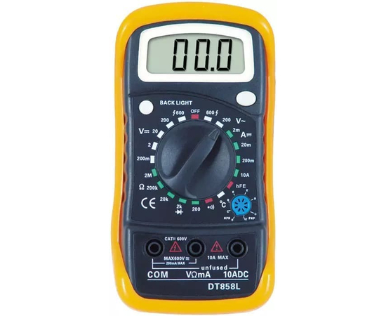 Мультиметр цифровой DT-858L, фото , изображение 3