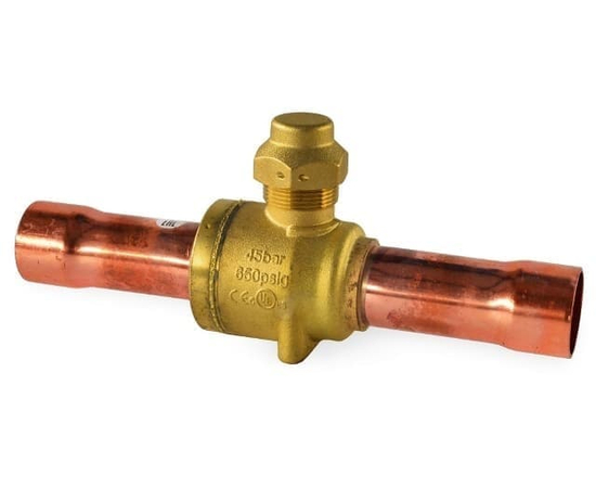 Вентиль шаровый VABV-12S (1/2", под пайку), фото 