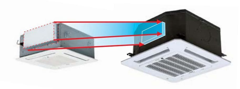 Midea серия Cassette 600*600