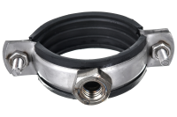 Хомут трубный 1 1/2" (47-53мм), гайка М8