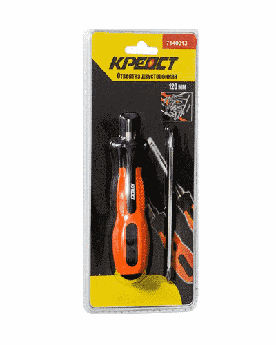 Отвёртка комбинированная 120 мм КРЕОСТ (7140013)