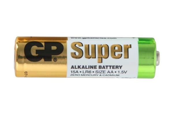 Батарейка AA - LR06 (пальчиковая) GP Super Alkaline