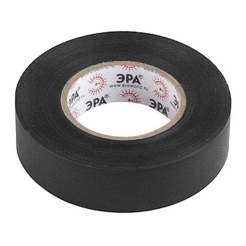 Изолента ПВХ Эра 15мм х 20м, черная
