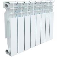 Радиатор биметаллический VALFEX BASE 350/80, 8 секций 880 Вт VF.BM.350.80.08.B