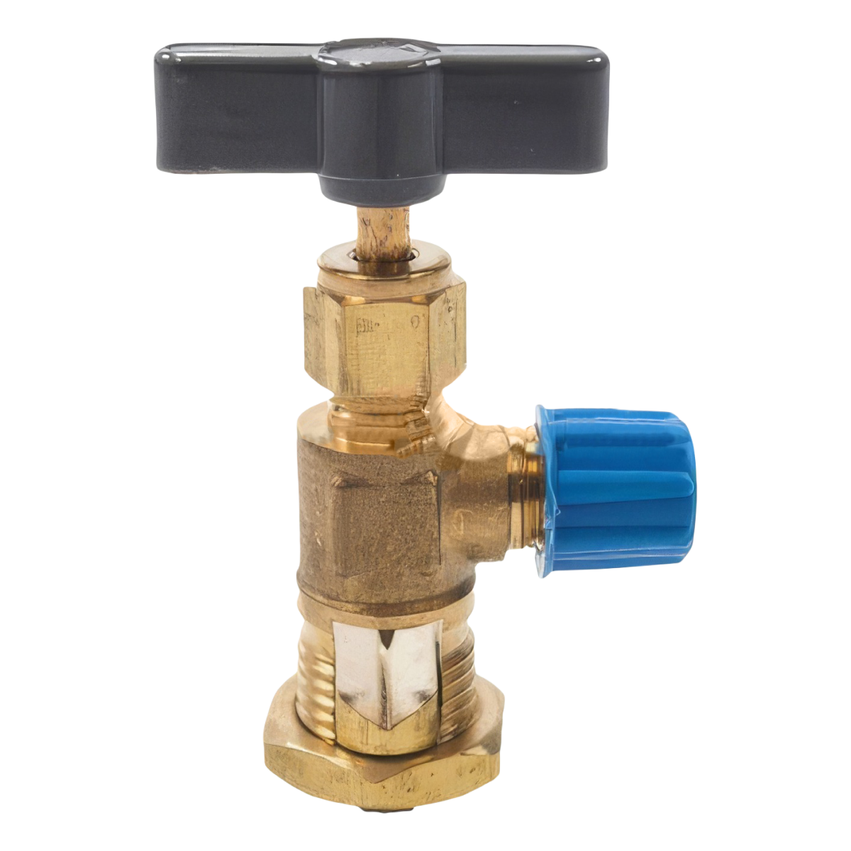 Вентиль проколка PV-341 (на трубу 3/16, 1/4", 5/16", 3/8")