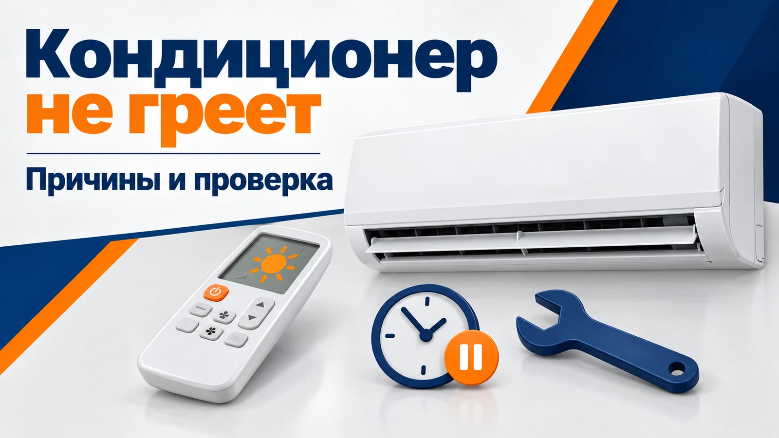 Кондиционер не греет: Причины и проверка