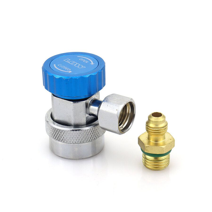 Быстросъёмная муфта с вентилем DSZH QC-19L (с переходником 14мм - 1/4")