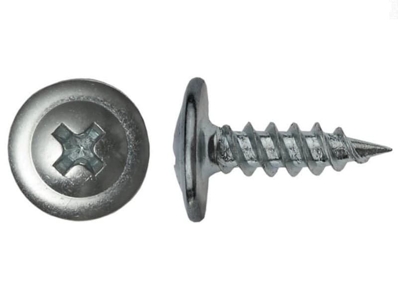 Саморез по металлу с пресс-шайбой 4,2х13 острый