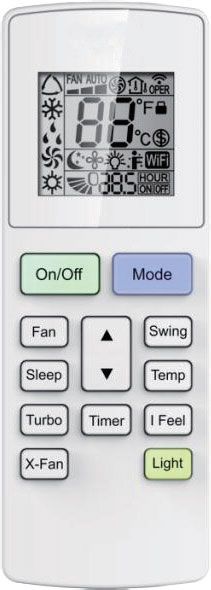 GC-ME09HR32 внутр. блок Free Multi 2 настенный (9000 BTU/h) R32