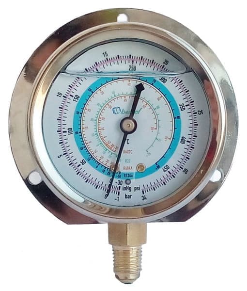 Манометр с глицерином Becool BCJH-NG-63 (021187)