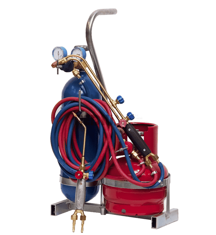 Переносной сварочный пост ПГУ-5П (кислород 5 л / пропан 5 л)