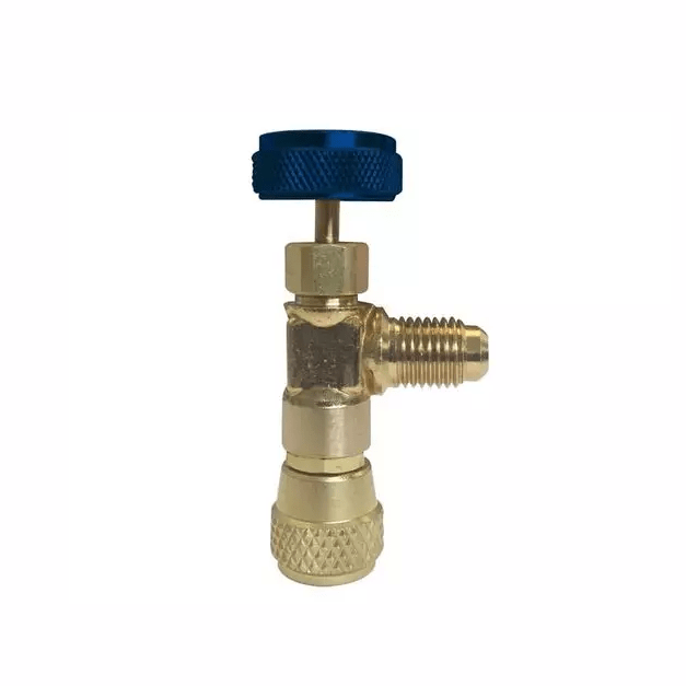 Вентиль Mastercool 90328-5/16 с нажимом на ниппель, резьбы F5/16" SAE x M5/16" SAE, до 20 bar