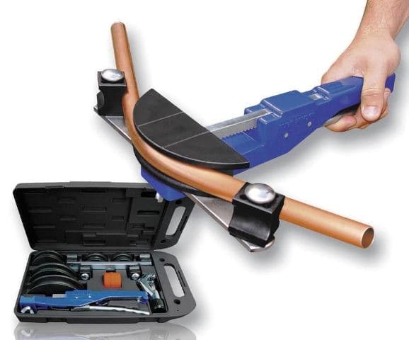 Трубогиб арбалетный MASTERCOOL 70070 (3/8"; 1/2"; 5/8"; 3/4"; 7/8")(в кейсе с труборезом и риммером)