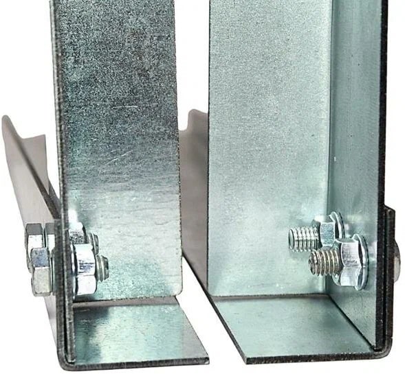 Кронштейн сборный для кондиционера (ЦИНК) 415x450мм сталь 2мм, пара